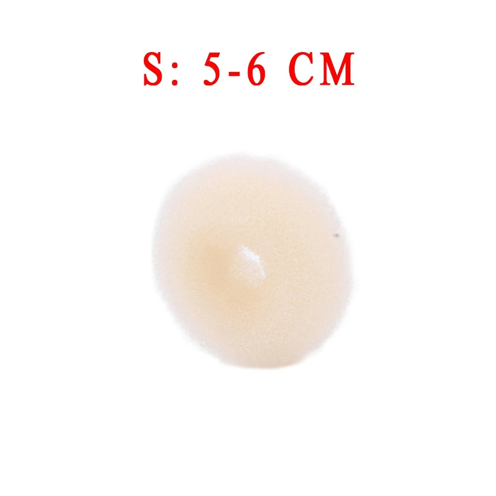 1PC Magic Donut Shaper Hair Ring Elegant Women Girl Hair Bun Maker Hair Ring Hair Rollers Beauty Styling Hair Accessories Tools