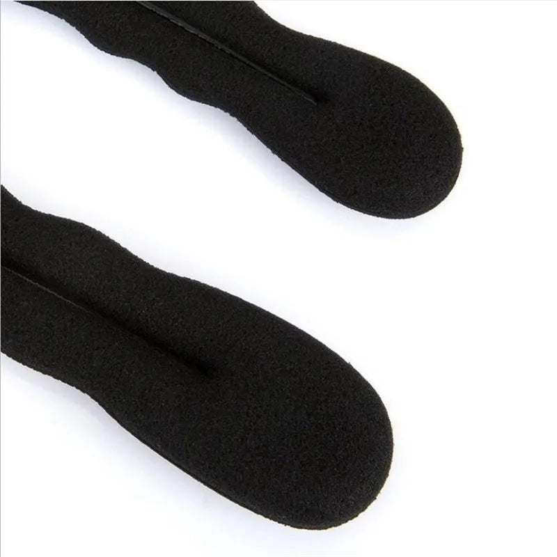 2pcs Magic Hair Styling Twist Bun Hairpin Hairdisk Meatball Head Rubber Clip Hair Accessories for Women Girls Hair Braiding Tool