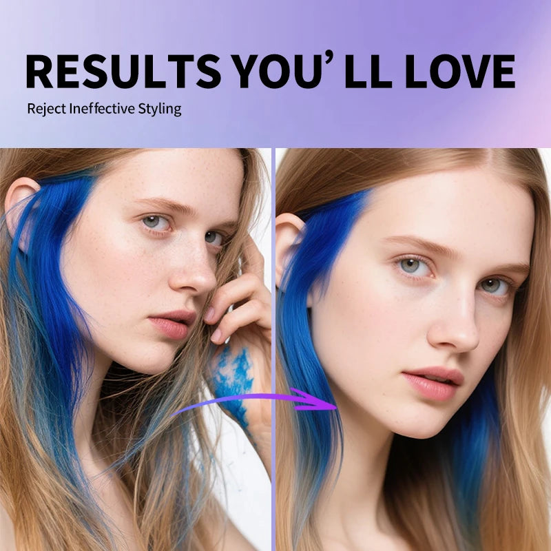 Halloween One-Time Hair Dye Stick Diy Disposable Hair Color Comb Temporary Hair Colour Wax Hair Styling Product For Men Women