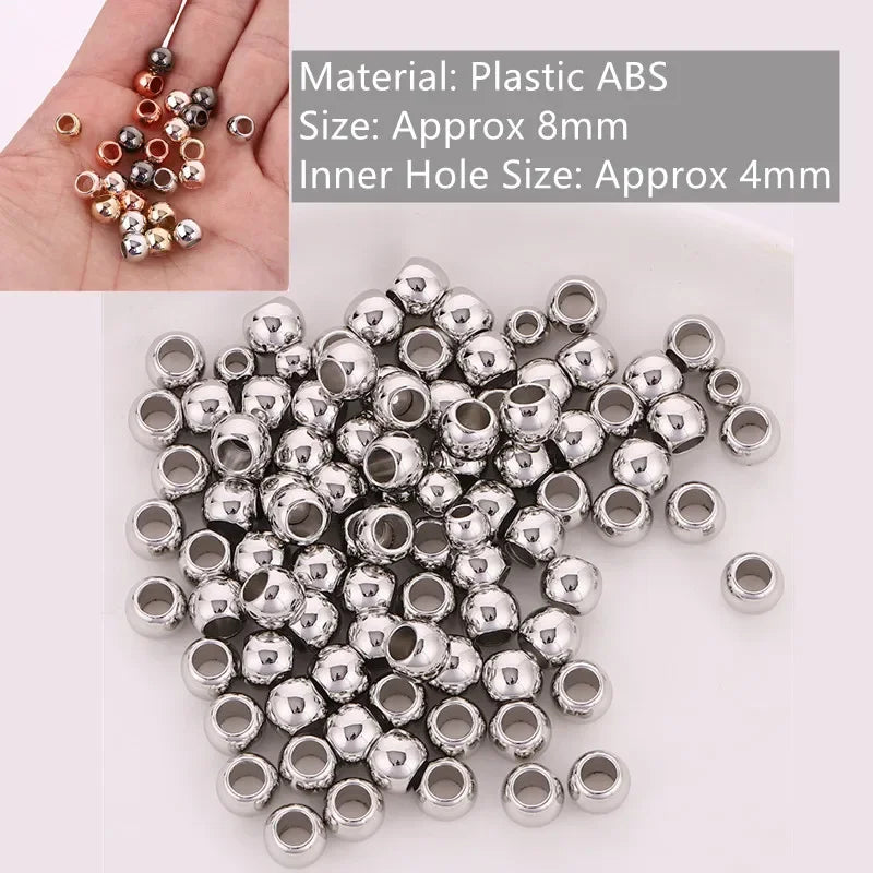 50-200 Pcs Gold/Silver  Hair Braid Dreadlock Beads Cuffs Rings Tube Accessories Hoop Circle Approx 8-18mm Inner Hole Hair Rings