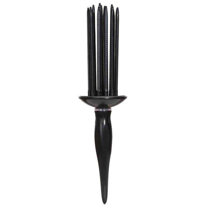 Air Volume Hair Fluffy Styling Curler Comb Hair Curler Comb Heatless Curling Roller Salon Hair Styling Tools
