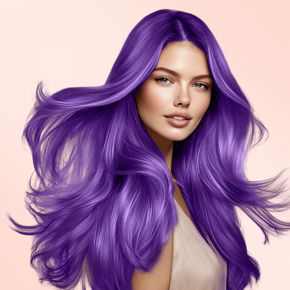 Hair Glaze Super Gloss Color Conditioning Gloss Rinse Out Semi-Permanent Hair Gloss that Enhances Color Nourish and repair Easy