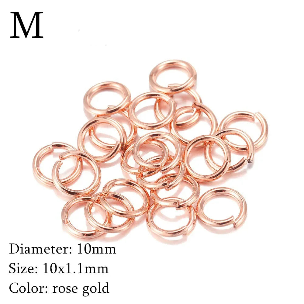 50-200 Pcs Gold/Silver  Hair Braid Dreadlock Beads Cuffs Rings Tube Accessories Hoop Circle Approx 8-18mm Inner Hole Hair Rings