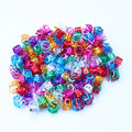 30Pcs Colorful Hair Tube Adjustable Dreadlock Dread Braids Beads Cuffs Clip for Women Men Kids Hair Accessories Styling Tools